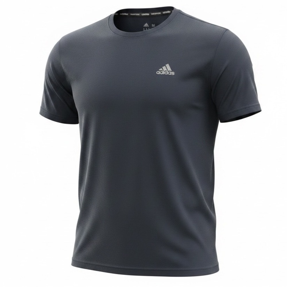 Adidas ClimaLite Men's 2XL Navy Blue Short Sleeve Athletic Performance Shirt